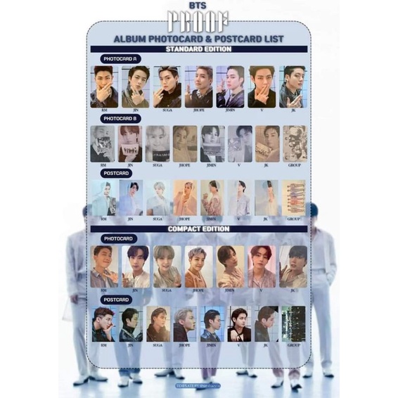 Bộ sưu tập hình ảnh BTS PROOF OFFICIAL