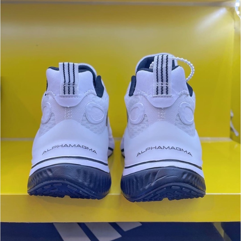 Giày thể thao sneaker alphamagma trắng sọc đen