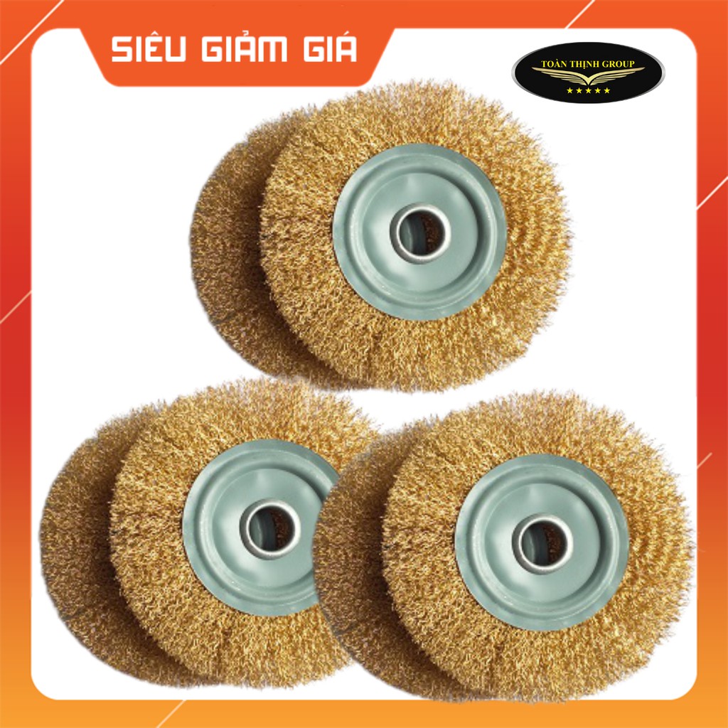 Bánh Cước Loại Dày Chống Bung Sợi - Nhiều Kích Cỡ 100mm, 125mm, 150mm - Bánh Chà Rỉ Sét