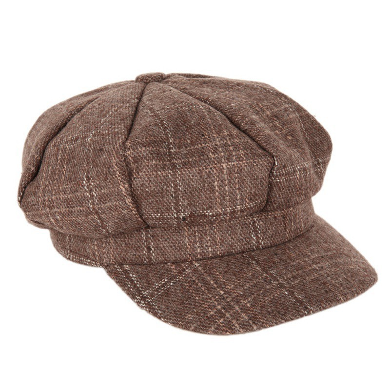 Mũ chất liệu cotton phong cách Newsboy thời trang