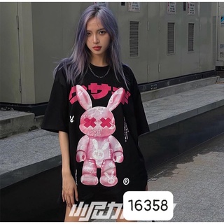 Áo thun bigsize oversize t h ỏ m ắ t xx 16358