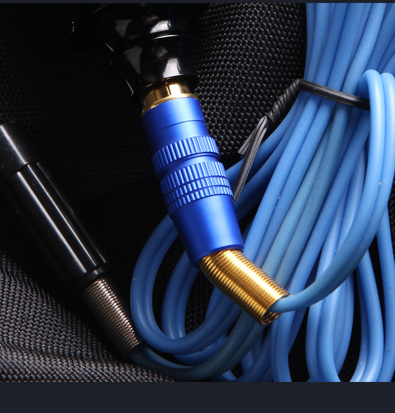 Dây Cáp Kết Nối Máy Xăm Bằng Silicon Dài 2m Kèm Móc RCA