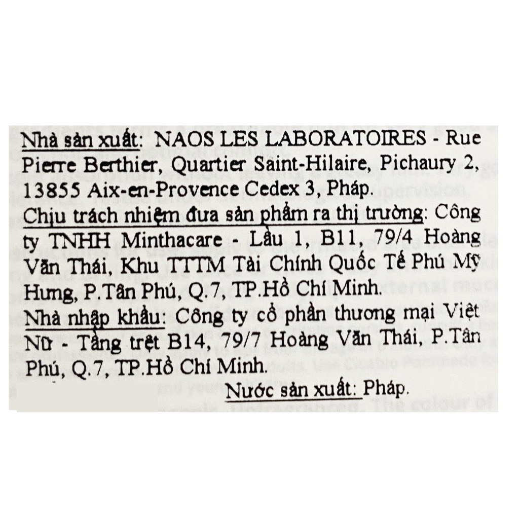Nước Tẩy Trang Làm Sạch Da Bio Pháp 500ml
