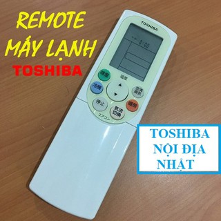 Remote điều khiển máy lạnh Toshiba nội địa nhật - cực bền