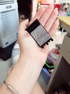 Kẹp càng cua 5 răng hột xoàn chiếu chiếu