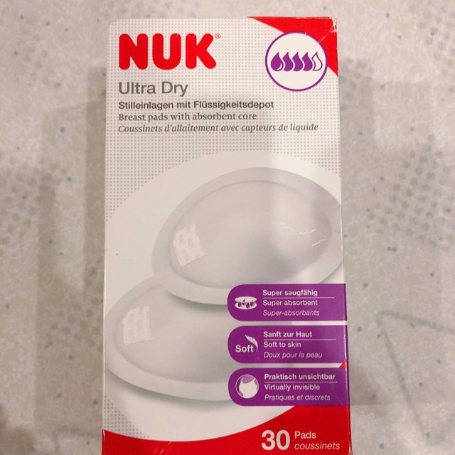 Khăn thấm sữa Nuk 30 miếng