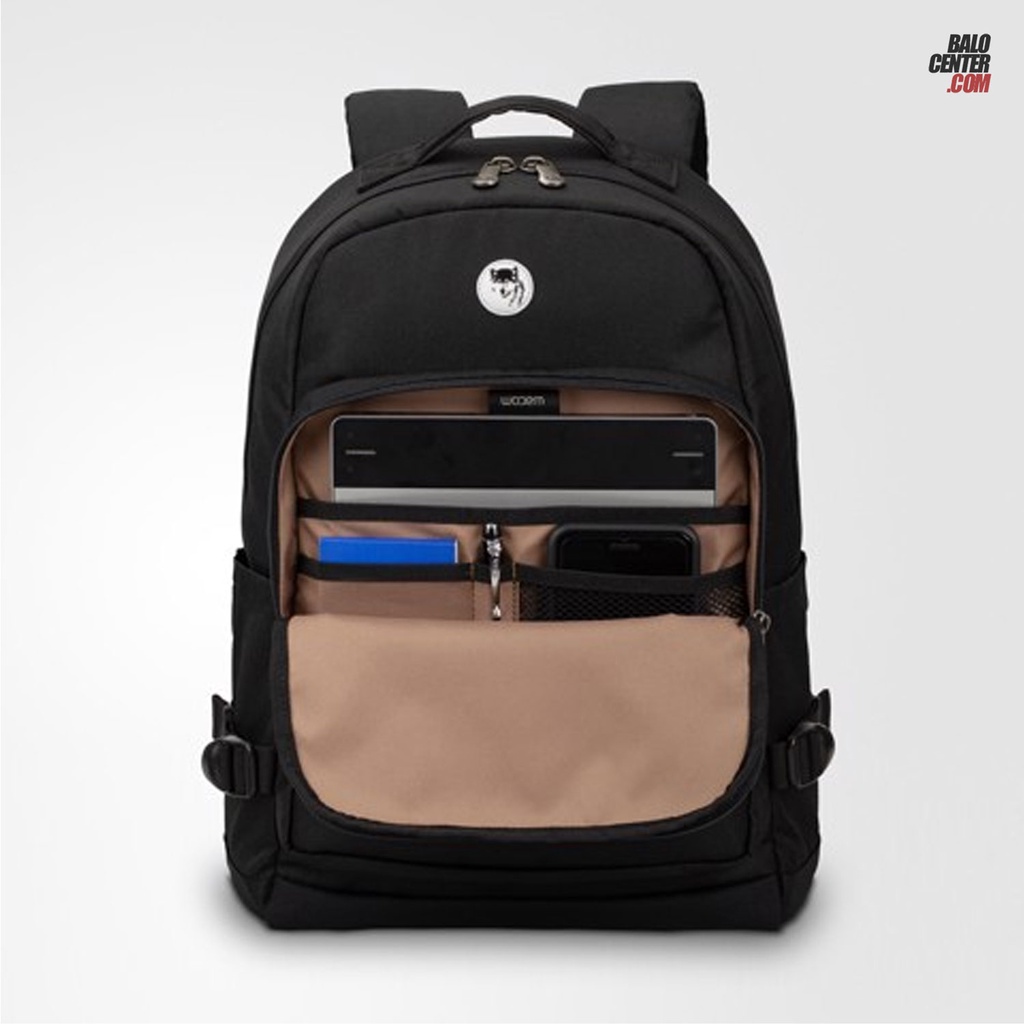 Balo du lịch, balo laptop Mikkor The Eli với tính năng nhiều ngăn cho bạn thoải mái sử dụng BALOCENTER