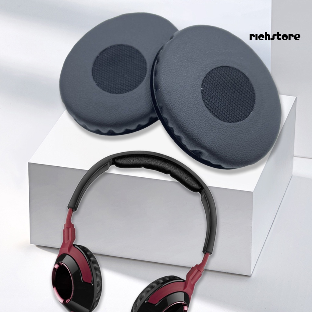 richstore 1 Pair Headphone Cushions Replaceable Noise-insulation Breathable Gaming Headset Earpads for Sennheiser HD218 HD219 HD220 HD228 HD229 HD238