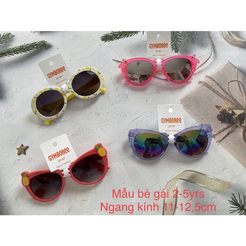 Kính mát bé gái chính hãng Gymboree 2-5 yrs