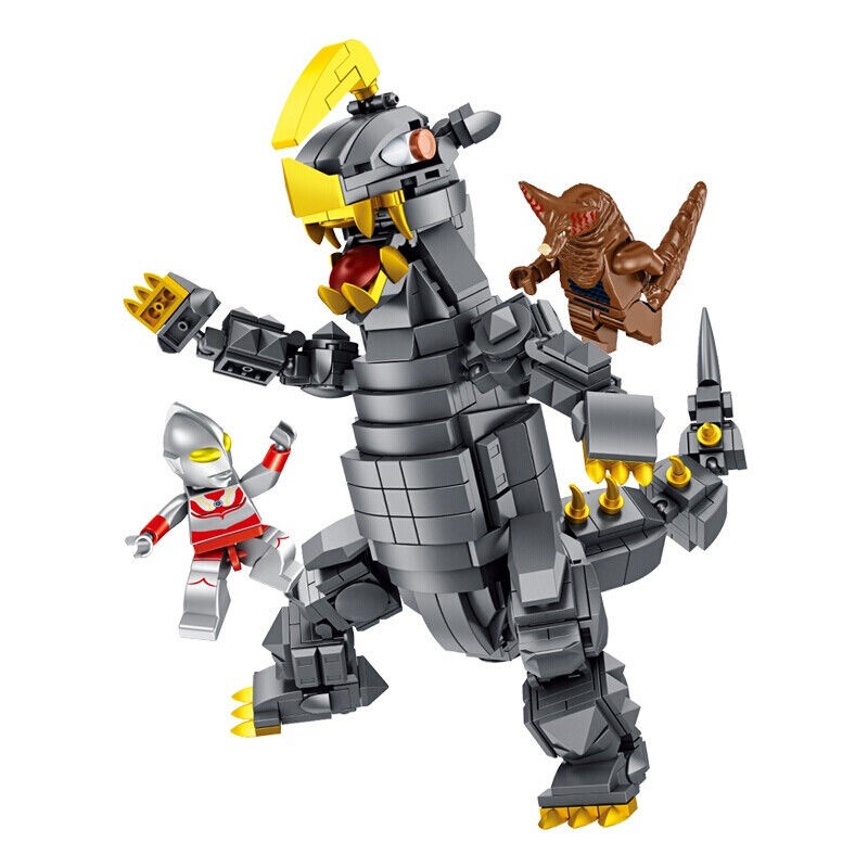 Tương thích với các khối Lego, Vũ trụ Anh hùng Ultraman, Siêu nhân, Lợi ích cho Trẻ em, Lắp ráp Trí tuệ, Đồ chơi Hạt nhỏ