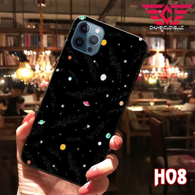 ỐP LƯNG IPHONE 12/ 12 MINI/ 12 PRO/ 12 PROMAX/ IPHONE 11/ 11 PROMAX - VŨ TRỤ NGÂN HÀ HOT TREND