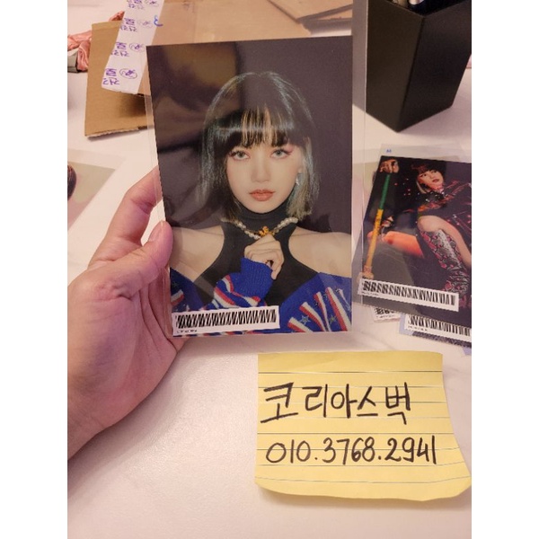 POSTCARD LISA BLACKPINK POP UP 4+1