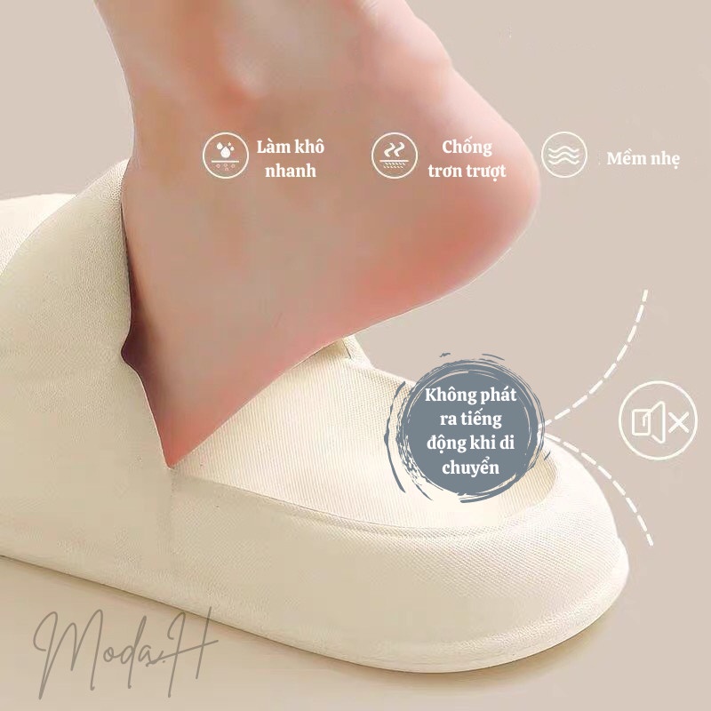 Dép Nữ Dép Bánh Mì Đế Bệt Quai Ngang Siêu Êm Chân TITAN STORE