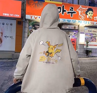 Áo Khoác Dù Pikachu