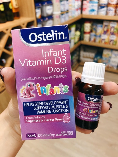 Vitamin D3 Ostelin Liquid 20ml