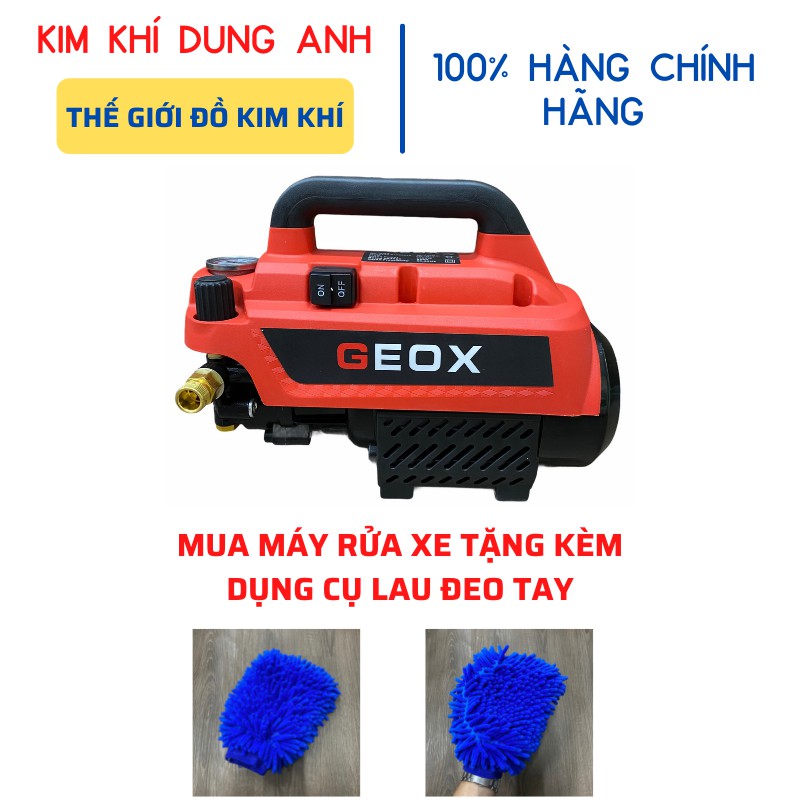 Máy rửa xe gia đình Geox GL - RS9 2500W chính hãng máy rửa xe mini - Kim Khí Dung Anh
