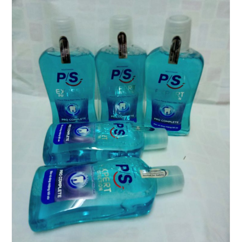 combo 5 chai nước súc miệng PS 500ml