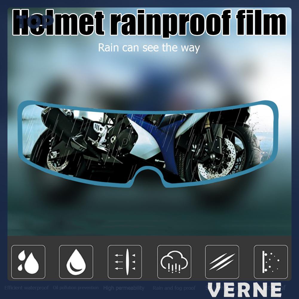 Miếng Phim Nano Phủ Mũ Bảo Hiểm Chống Thấm Nước Chống Mưa Tiện Dụng