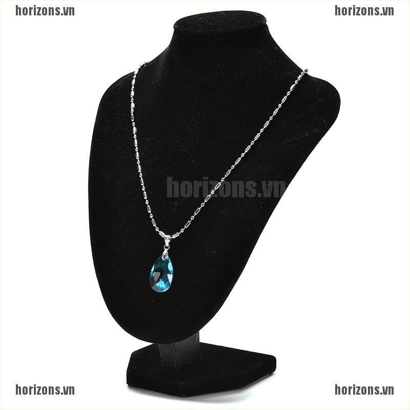 ZA Blue Crystal Necklace Cosplay 1PC New of Anime SAO Sword Art Online Heart of Yui FA