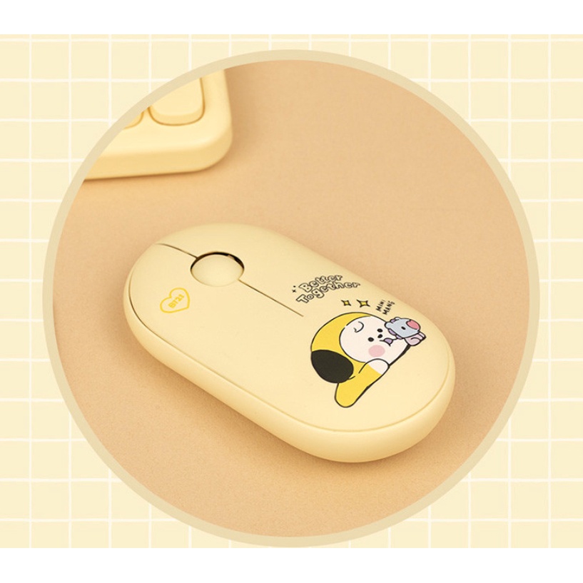 Chuột Bluetooth BT21 2.4Ghz Không Dây ChấT LượNg Cao