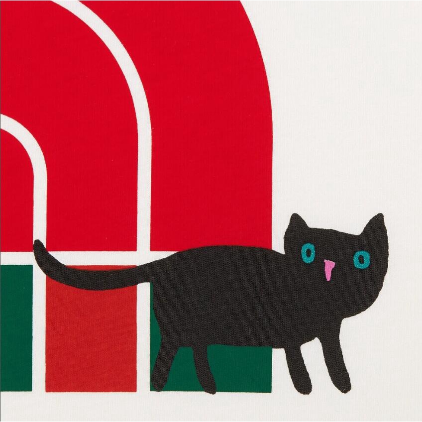 Áo Thun Tay Ngắn In Hình Mèo Đáng Yêu Hợp Thời Trang Cho Cặp Đôi