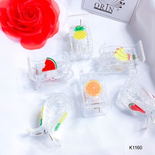 Kẹp càng cua dẻo ko gãy, kẹp tóc Orin K1160