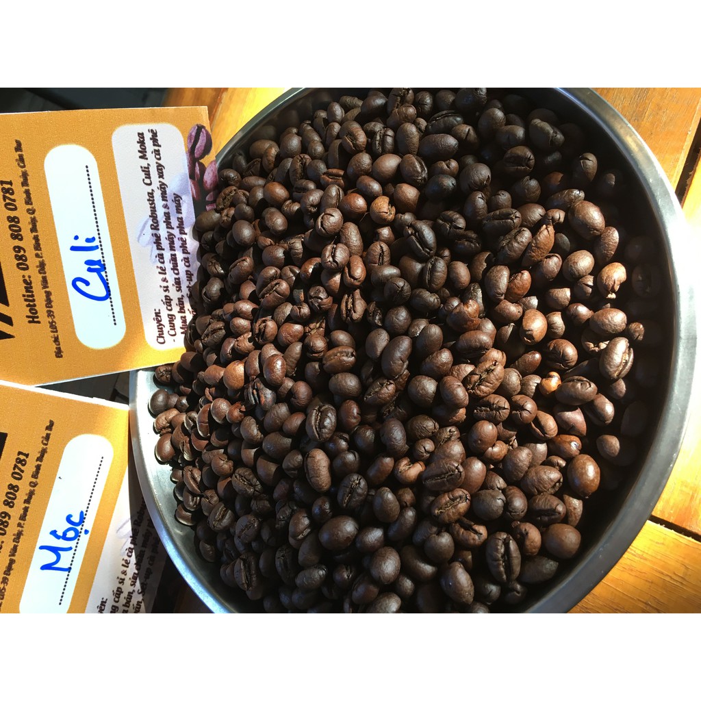 200gr Cà Phê Culi Nguyên Hạt Rang Mộc - Bảo Anh Coffee - Chất Lượng Cao - Culi Pure Coffee - Culi Whole Bean