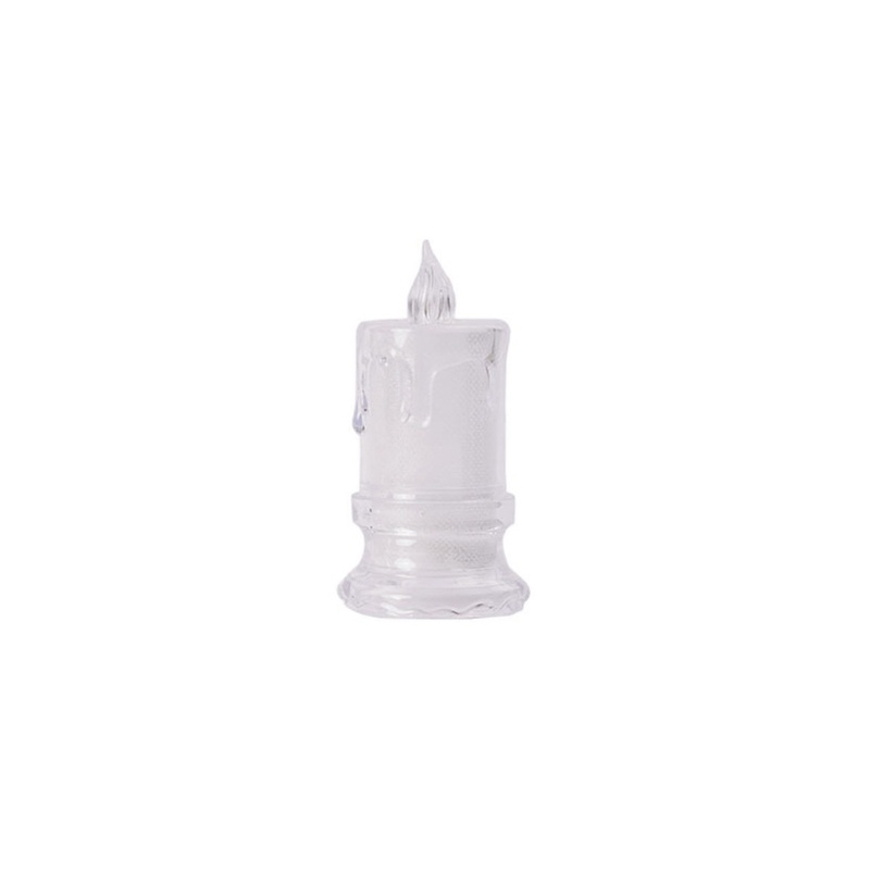 Đèn LED Pha Lê Điện Tử Không Lửa Trang Trí Giáng Sinh