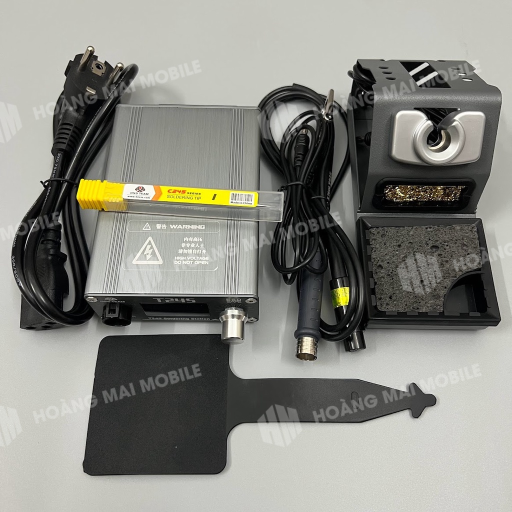 Máy hàn (trạm hàn) Ossteam T245 dùng mũi C245 (kèm 1 mũi thẳng)