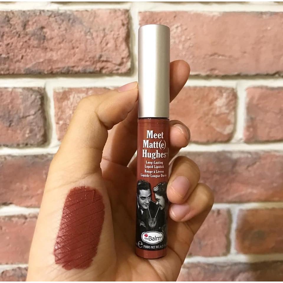 Son The Balm Trustworthy màu đỏ nâu