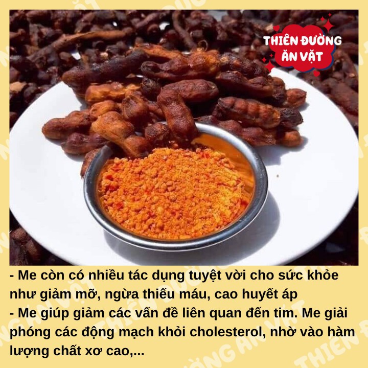 Me lào muối tôm Tây Ninh THIÊN ĐƯỜNG ĂN VẶT đồ ăn vặt chua cay