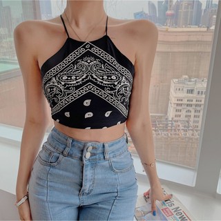 Áo yếm đen hoa văn H3249