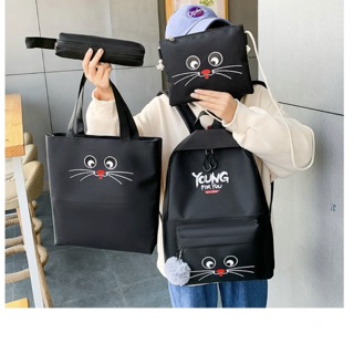 SET BALO 4 món - MÈO RÂU