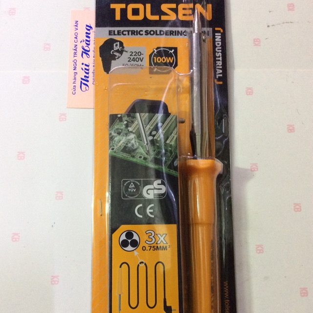 Mỏ hàn 100 W /220 v TOLSEN