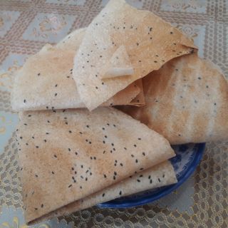  Bánh Tráng Mỹ lồng - Bánh Phồng Sơn Đốc  Bến tre 10 cái lớn - Bánh tráng dừa béo - bánh tráng nướng 