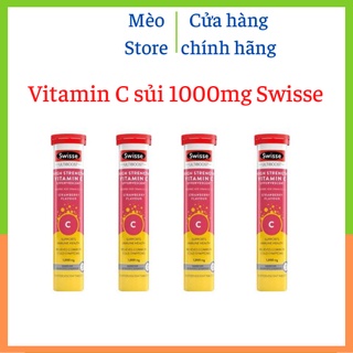 Vitamin c swisse 1000mg viên sủi - lẻ/1 ống - xuất xứ úc