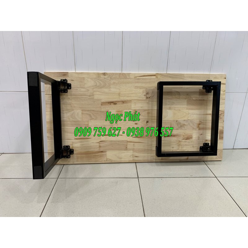 Bàn Thấp Ngồi Bệt Làm Việc Size 100x50cm Chân Sắt Xếp Gọn Hiện Đại BH 12 Tháng - NGỌC PHÁT