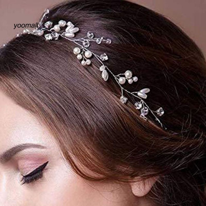 Dây cài tóc cô dâu kết hạt 👰👰👰