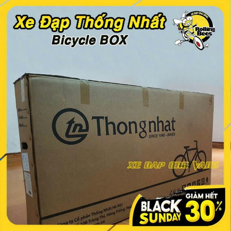 Thùng Đựng Xe Đạp, Thùng Carton đóng gói xe đạp dày và cứng