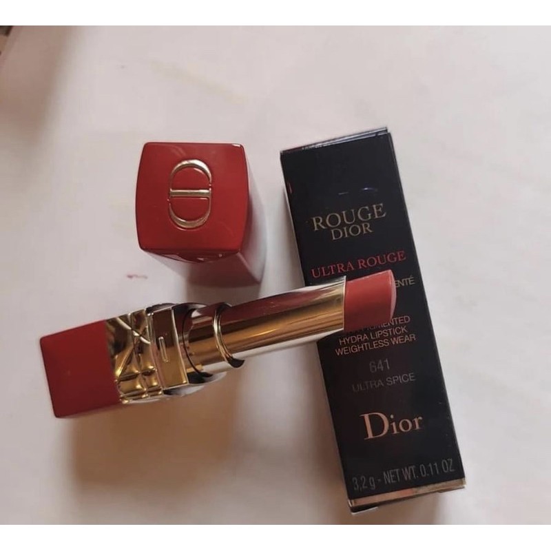 Son Dior 641 Ultra Spice Ultra Rouge Vỏ Đỏ