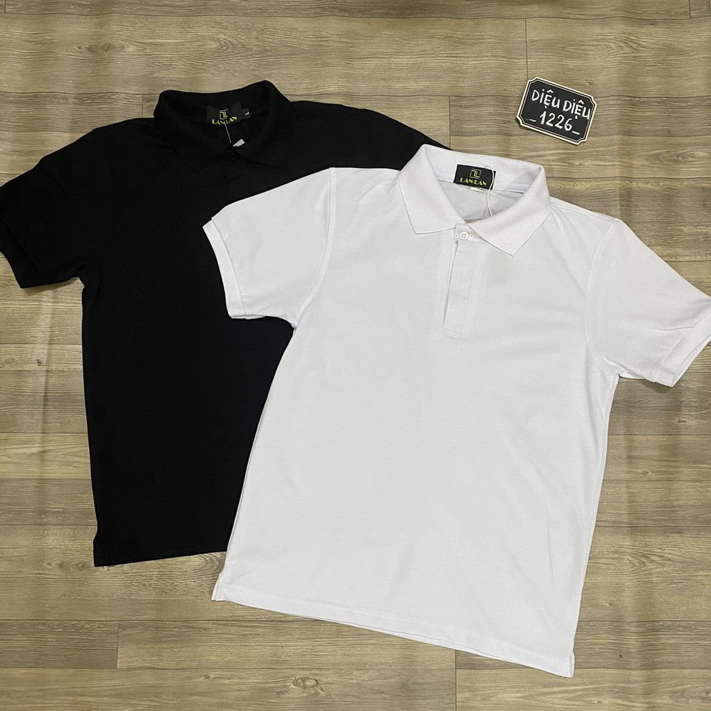 ÁO THUN POLO NAM NỮ ÁO ĐÔI CHẤT COTTON CÁ SẤU BASIC NGẮN TAY CỔ BẺ kèm ảnh thật - Diệu Diệu 1226 | BigBuy360 - bigbuy360.vn