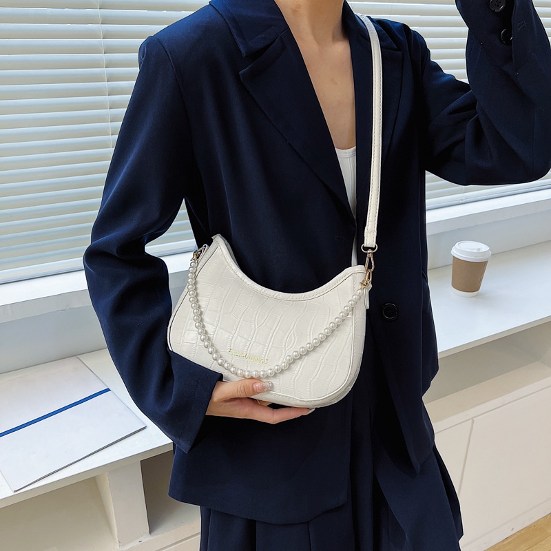 Túi Đeo Vai Đính Ngọc Trai Thời Trang Mùa Hè 2022 Cho Nữ