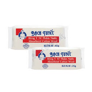 Bông y tế Bạch Tuyết 25g