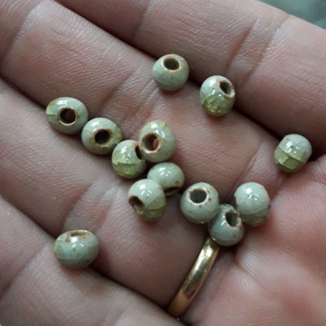 Sỉ Gốm trứng 6mm ( 1 gói 25c ) = 10k | Nguyên liệu handmade giá rẻ