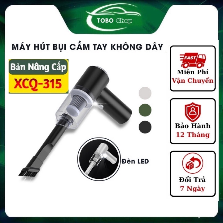 [ HÚT CỰC MẠNH ] Máy hút bụi cầm tay mini - Hút siêu mạnh sử dụng hút ô tô và gia đình - BH 1 năm 1 đổi 1!