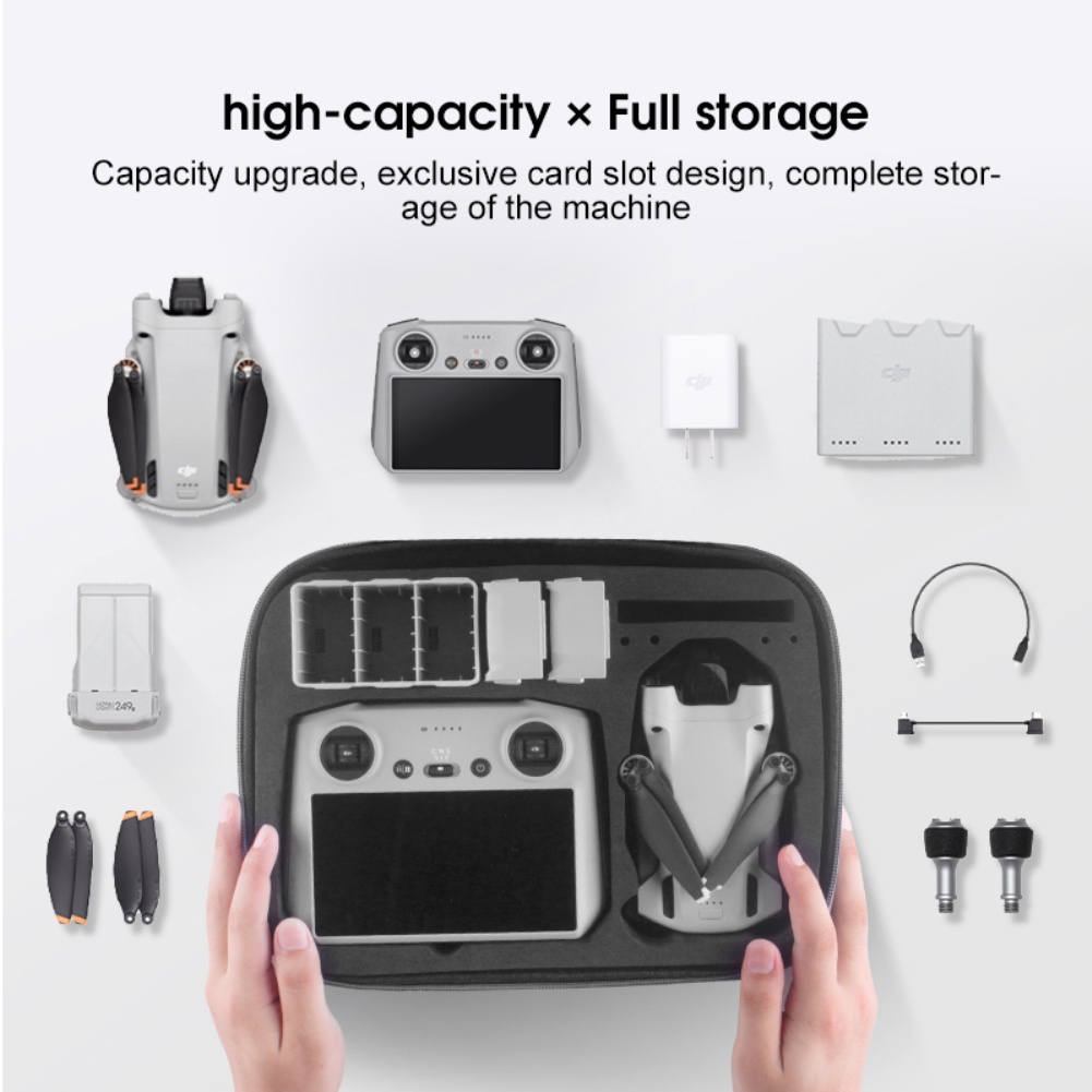 ✨Có Sẵn✨2022 Mới Cho DJI Mini3 Túi Bảo Quản DJI Mini3pro Vali EVA Hoàng Gia Mini 3 Xách