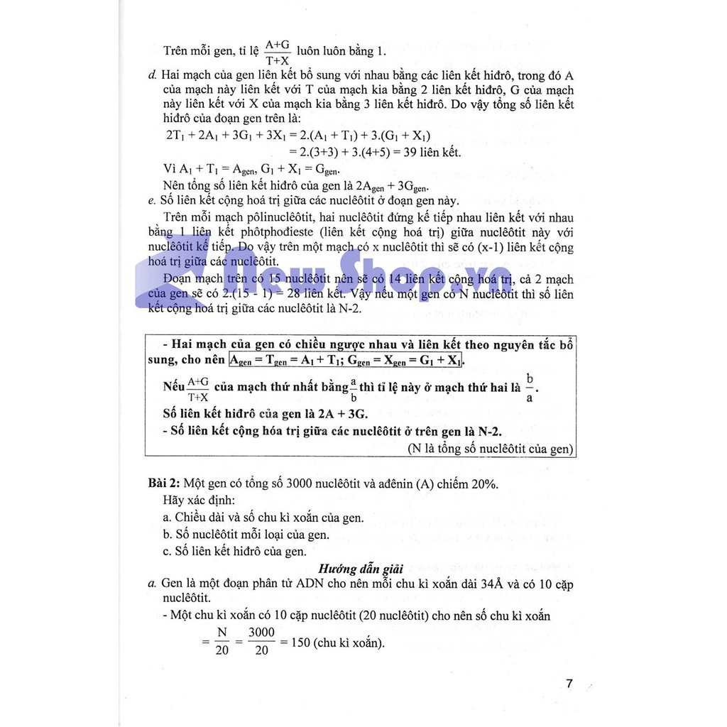 Sách Phương Pháp Giải Nhanh Các Dạng Bài Tập Sinh Học