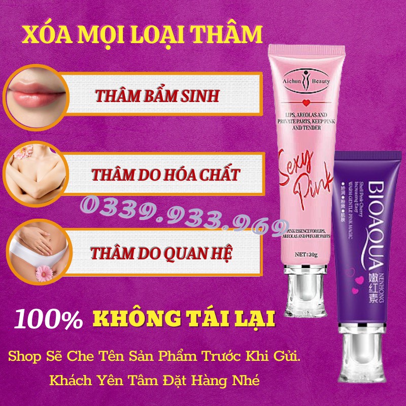 Ready Stock COD Chống Thâm Môi - Làm Hồng Môi - Làm Hồng Nhũ Hoa - Làm Hồng Vùng Kín Sexy Pink Aichun Beauty 30g Ready Stock | BigBuy360 - bigbuy360.vn
