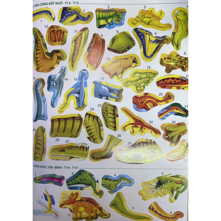 Sách - 279 Sticker Cuộc Phiêu Lưu Thời Tiền Sử  Phát Triển Chỉ Số IQ-EQ-CQ - ndbooks