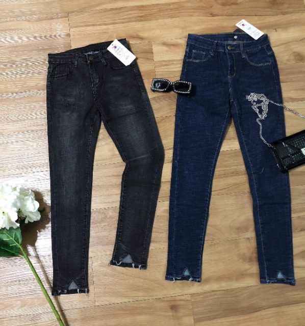 Quần Jeans màu xanh chàm hàng xuất xịn | BigBuy360 - bigbuy360.vn